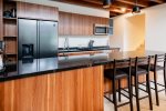 Full kitchen with Stainless steel appliances
